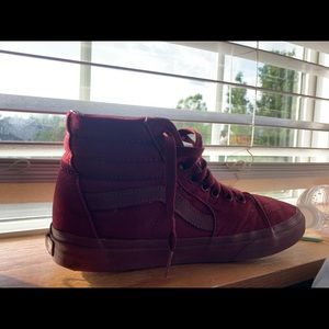 Vans sk8-hi reissue athletic burgundy
